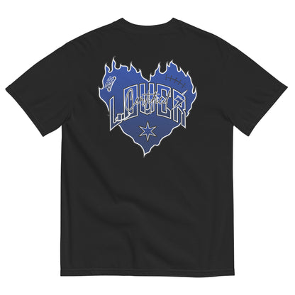 Flame Heart T-Shirt (Blue)